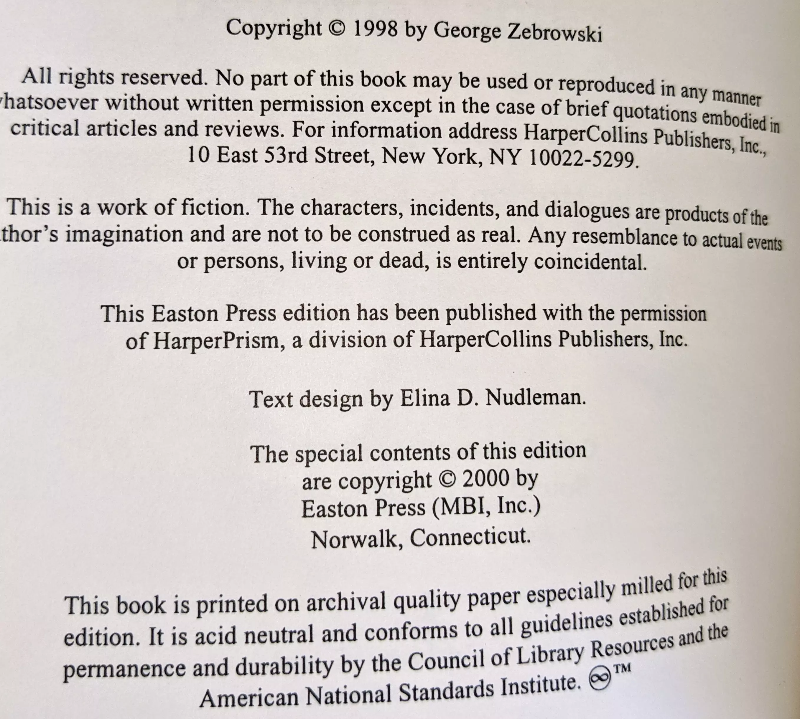 Stunning Dark Navy Blue Leather Bound hardback book with hubbed spine, cover artwork in 22kt gold, printed on archival paper with gold gilded edges, smyth sewing & concealed muslin joints
	  - original artwork by Bob Eggleton